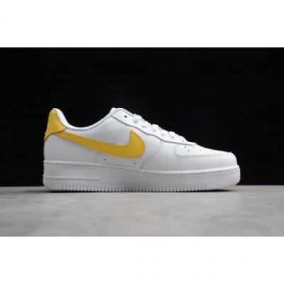 Nike Air Force 1 Upstep Beyaz / Sarı Kaykay Ayakkabı Türkiye - 4E9VMZHY